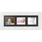 ArtToFrames Collage Photo Picture Frame with 3 - 2.5x3 inch Openings, Framed in White with Over 62 Mat Color Options and Regular Glass (CSM-3966-7649)